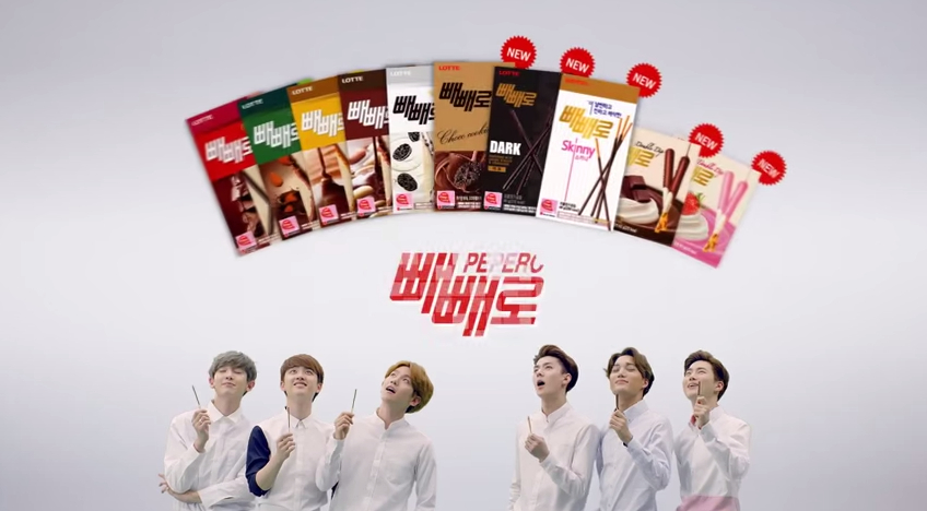 EXO в новой рекламе всеми нами любимой соломки 